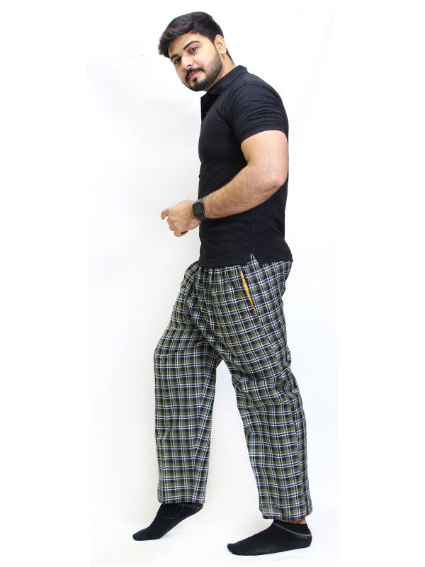 Pack Of 3 A Men's Trouser Checks - Multicolor