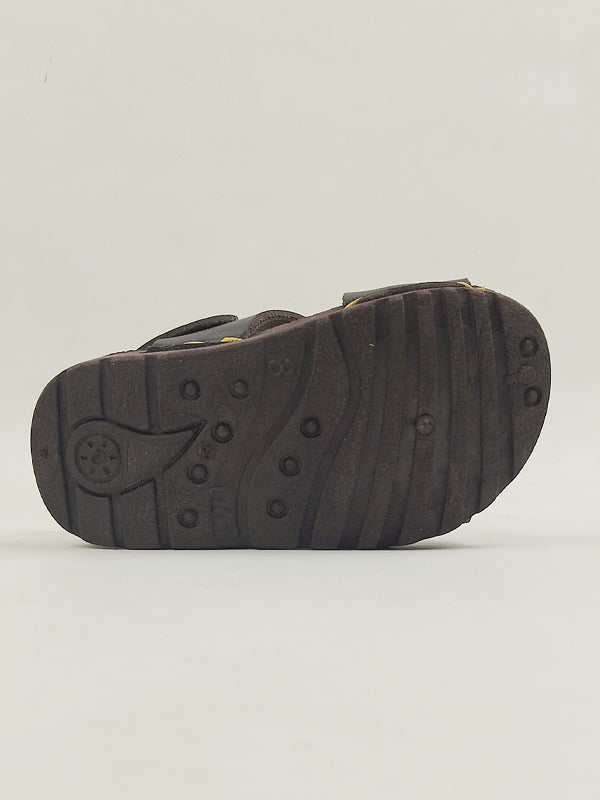 BSD23 Boys Sandal 1Yrs - 8Yrs Ad Dark Brown