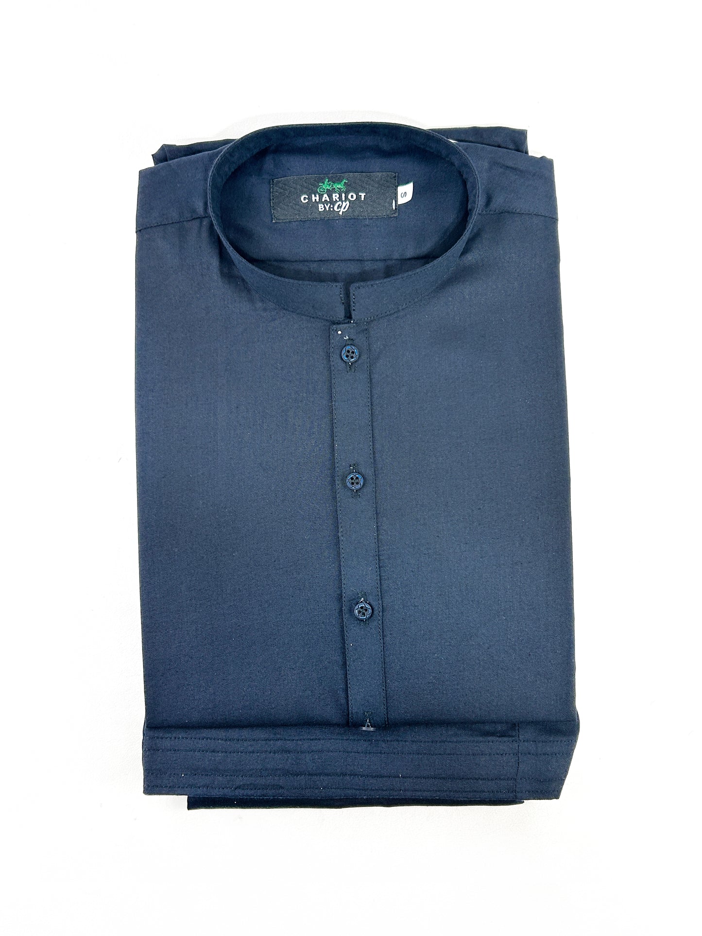 828/1 07 Black Shade Plain Stitched Suit Kameez Shalwar For Men MSK219