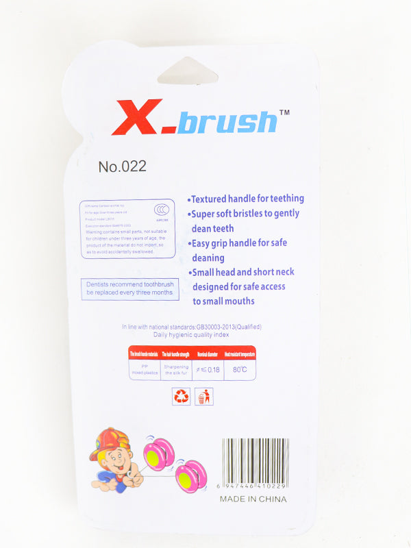 X-Brush Toothbrush for Kids - Multicolor