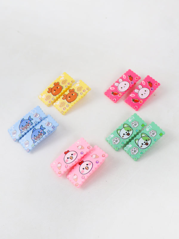 GHC14 Pack of 10 Hair Clip for Girls