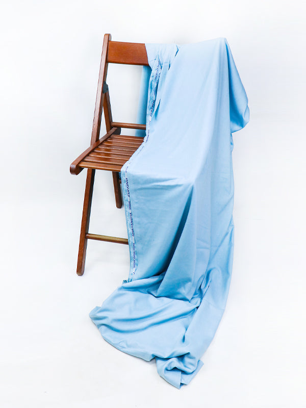 Men's Zircon Unstitched Kameez Shalwar Fabric Sky Blue