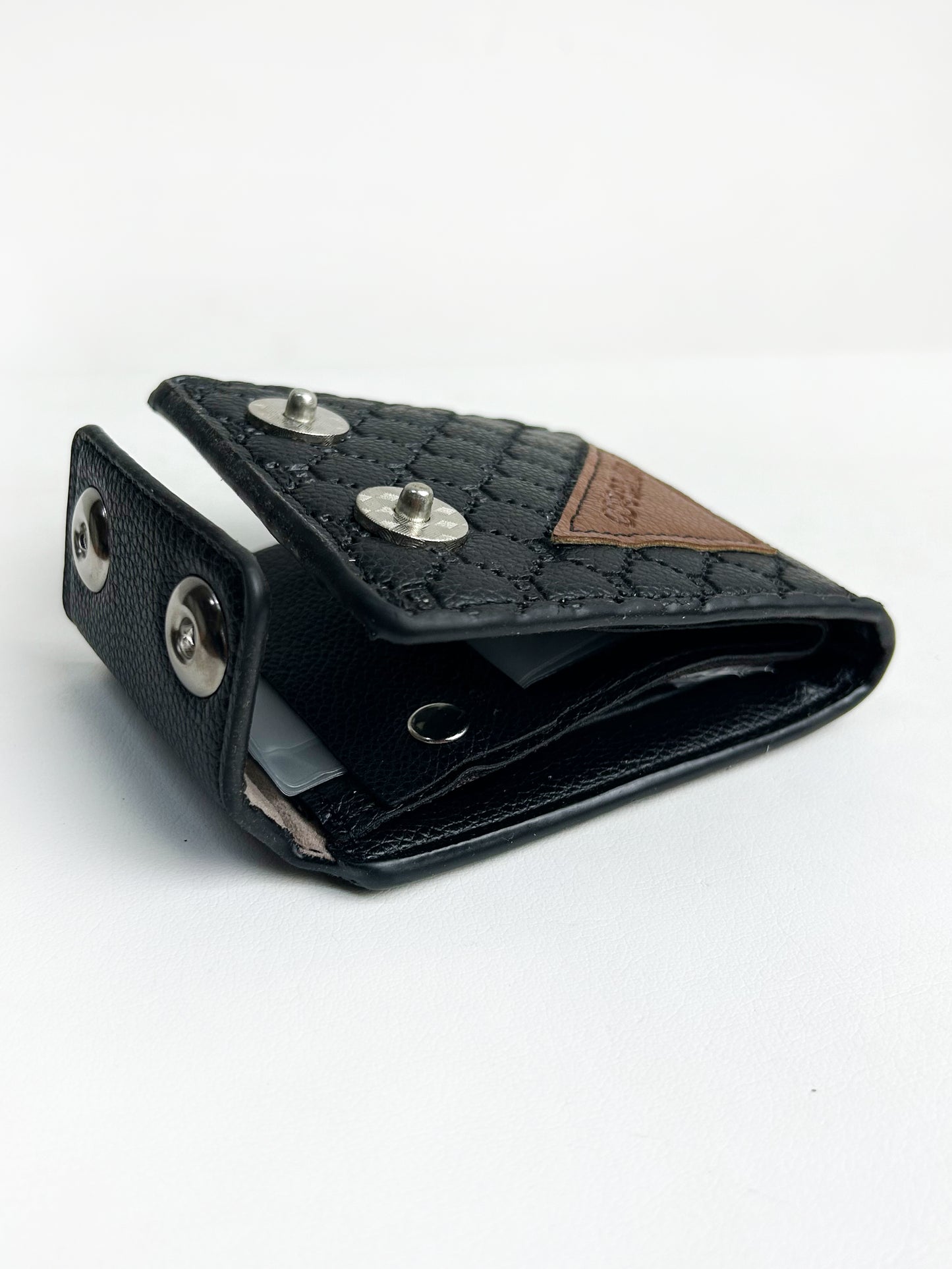 Black Syn-Leather Wallet For Men MW25