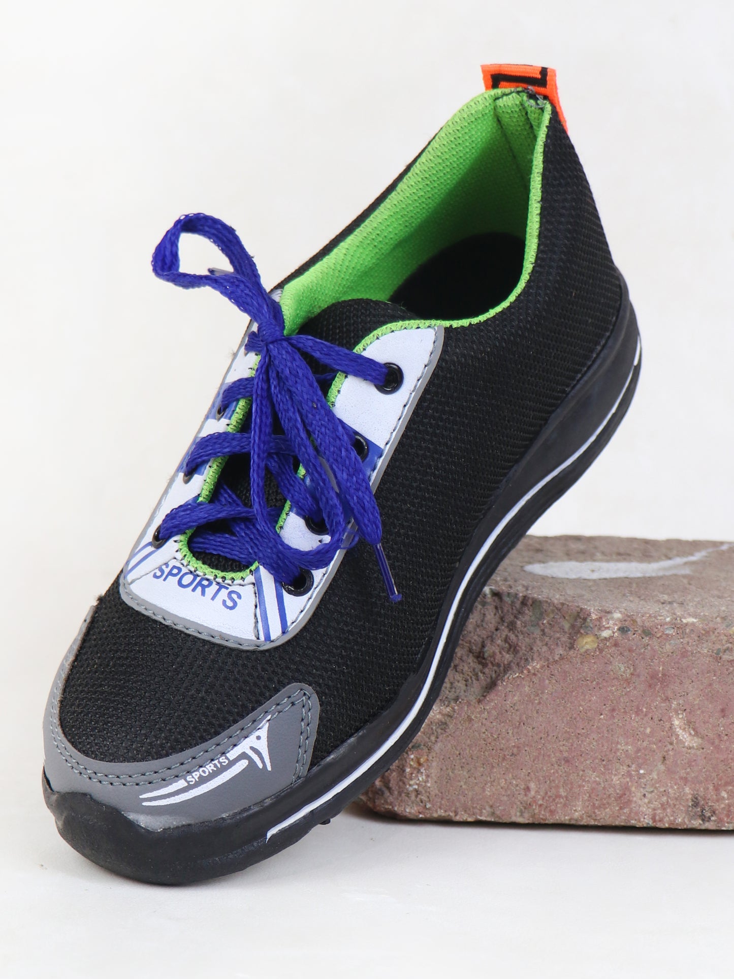 BS46 Boys Lace Shoes 13Yrs - 17Yrs Black