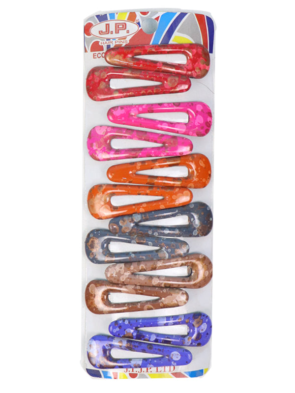 Pack of 12 Girl's Hairpins Multicolor & Multidesign H-003