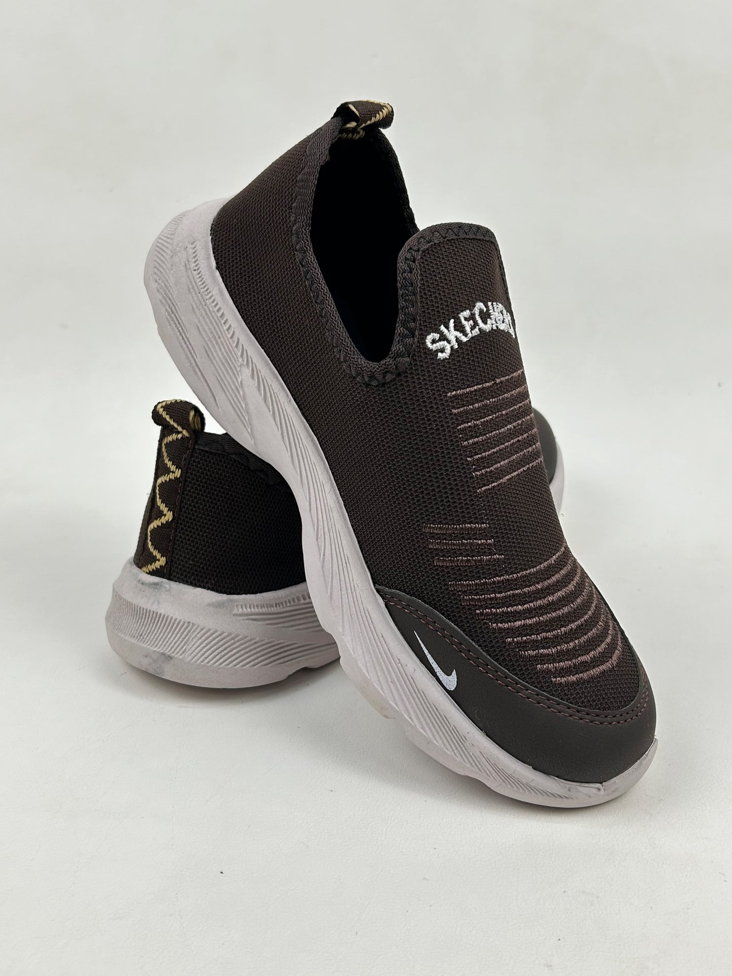 Dark Brown Casual Sneakers For Men MJS112
