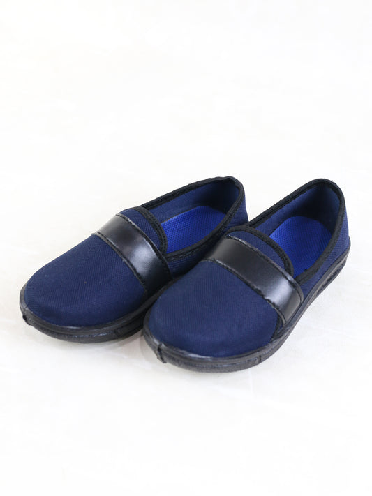 BS56 Boys Slip-On Shoes 8Yrs - 12Yrs Blue