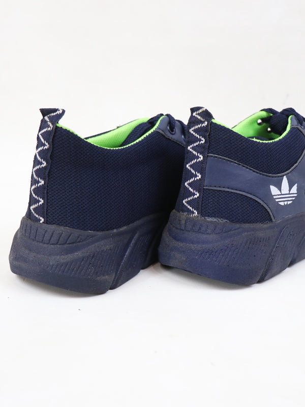 MJS28 Men's Lace-Up Casual Shoes Blue