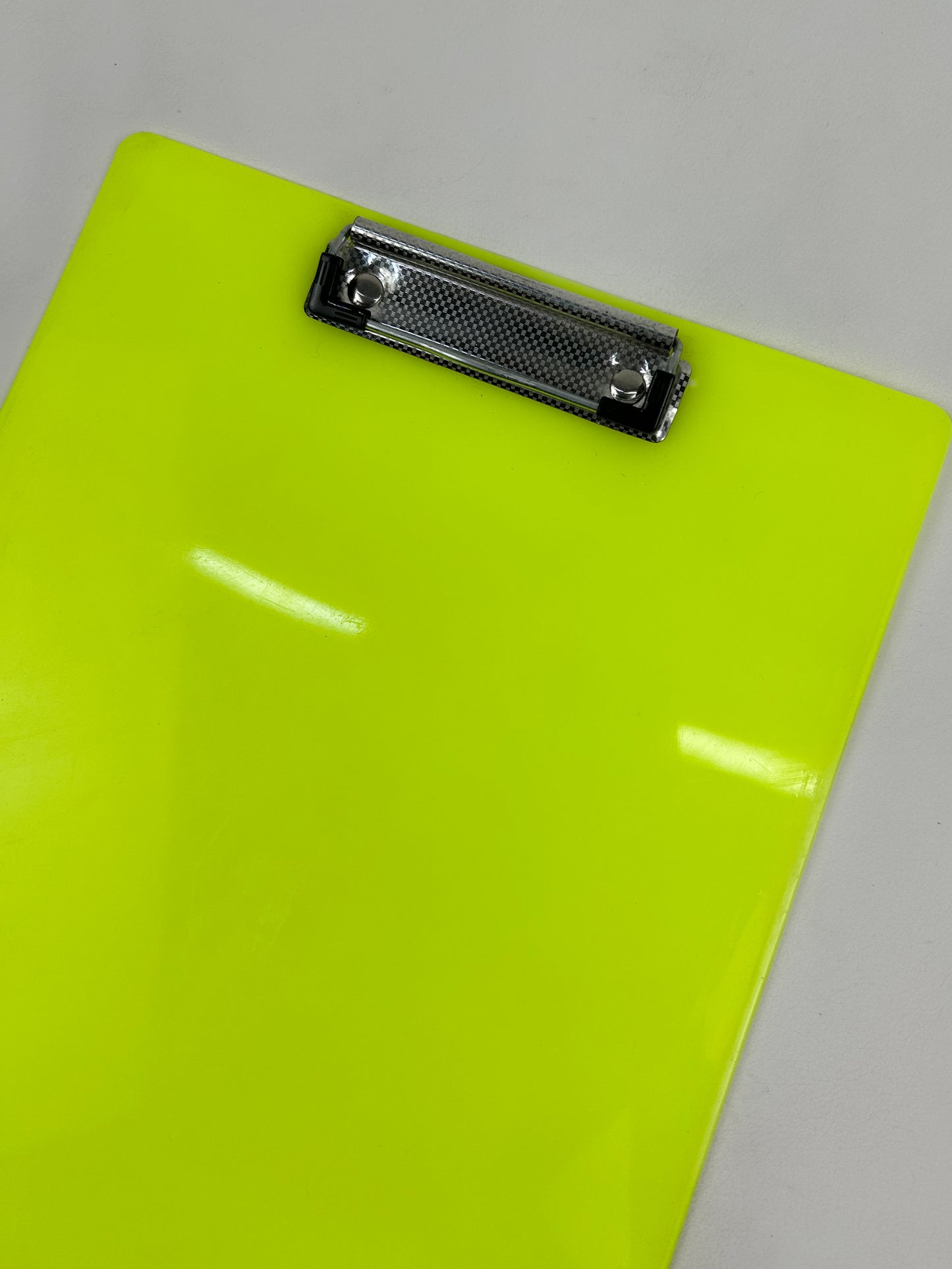 Yellow Clipboard with Secure Clip CB02