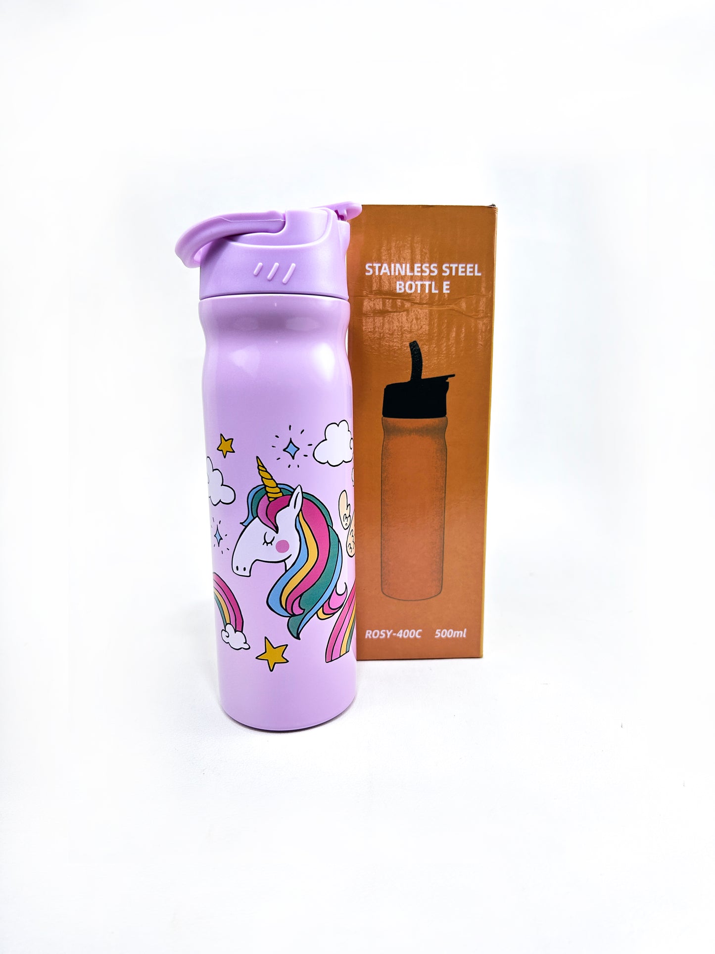 Purple Stainless Steel Bottle 500 ML D-77