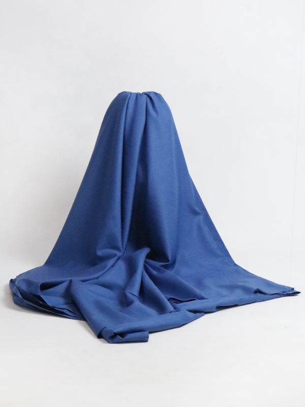 Men's Unstitched Kameez Shalwar Fabric Plain Royal Blue MUF86