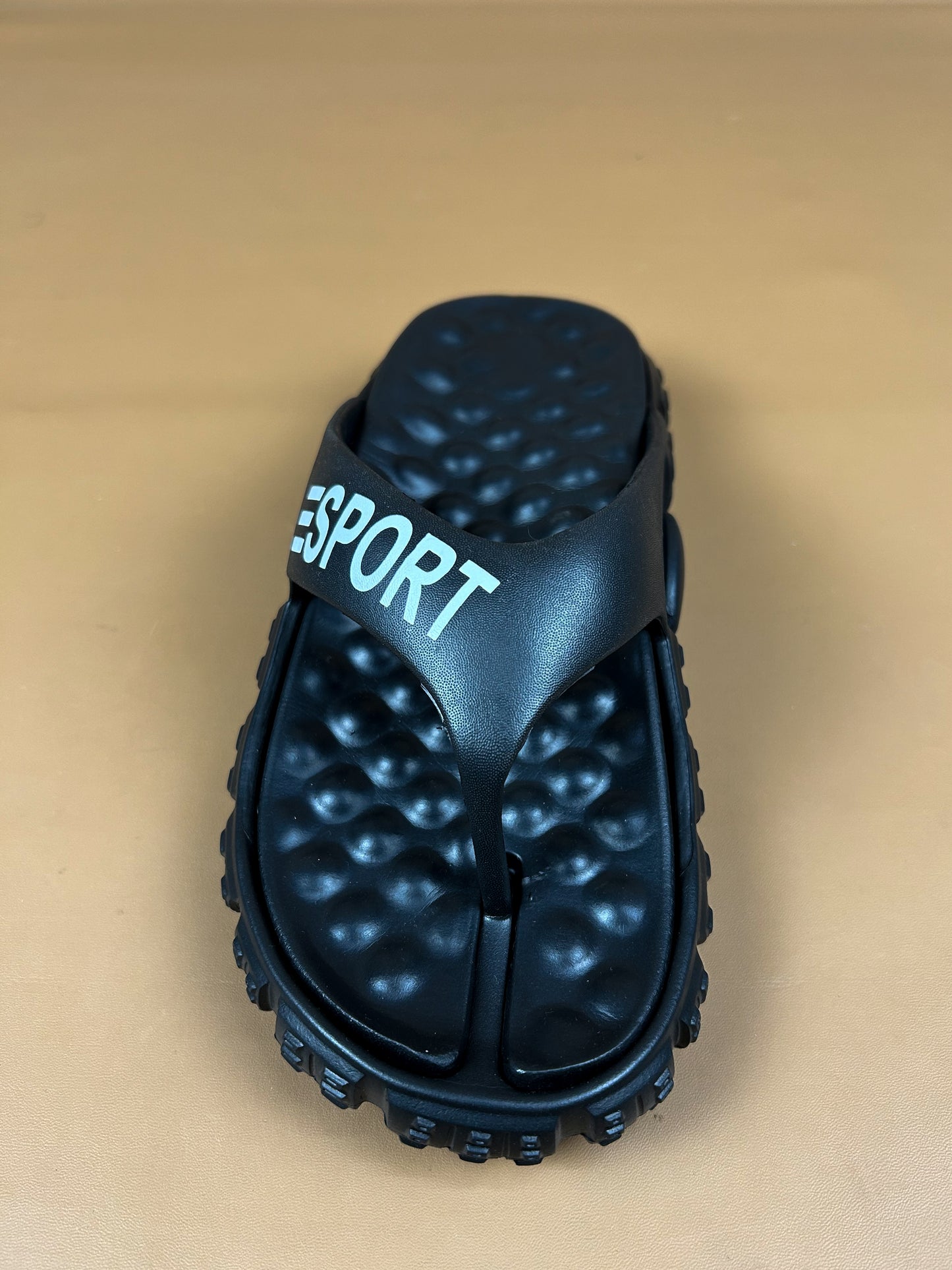 Black Soft Casual Men Slipper For MC56