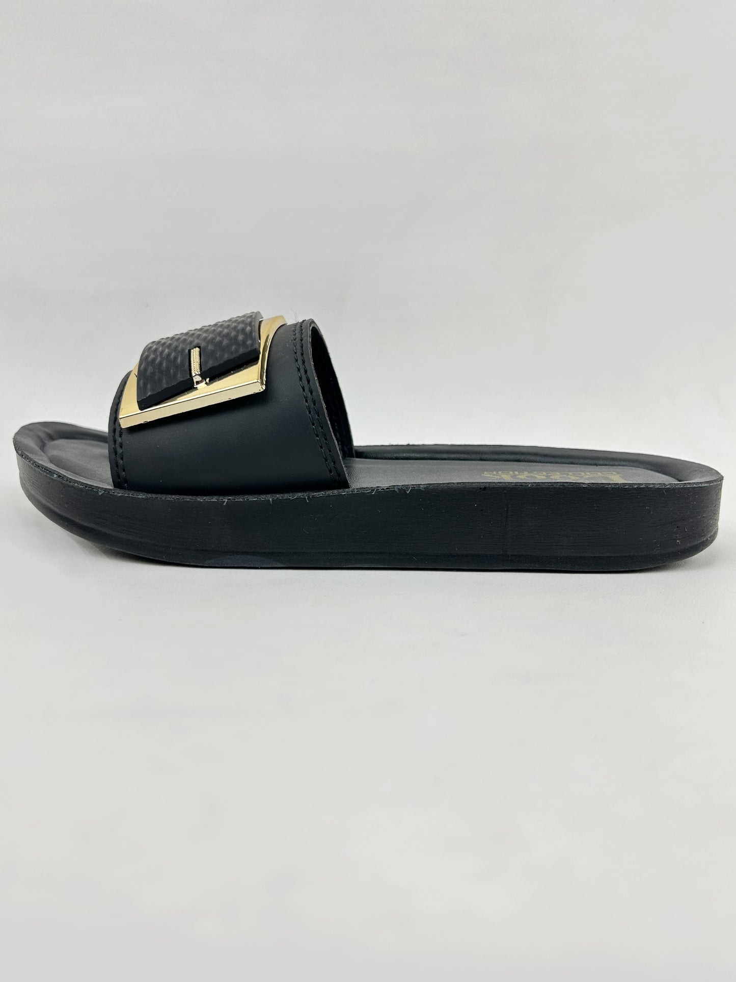 Black Casual Slipper for Women WS04