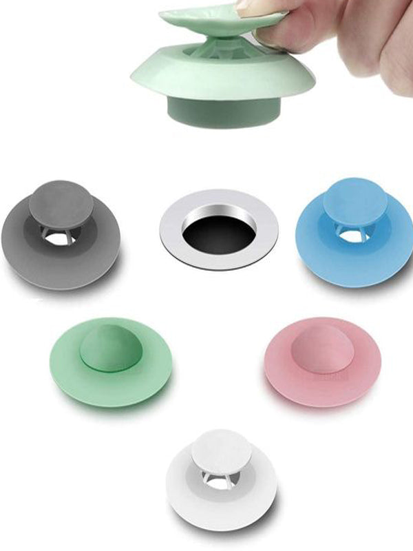 Sink Drain Cover for Floor Laundry Kitchen and Bathroom - Multicolor