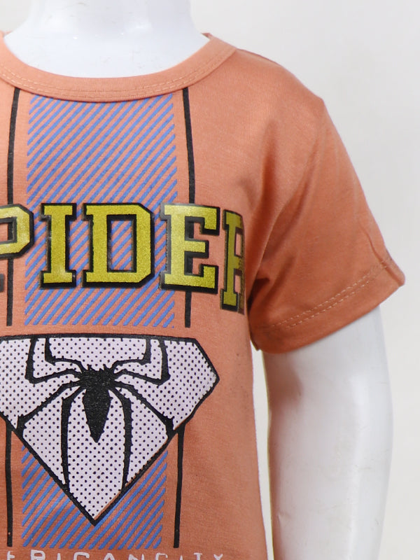 BS21 RZ Kids Suit 1Yrs - 4Yrs Spider Dark Peach