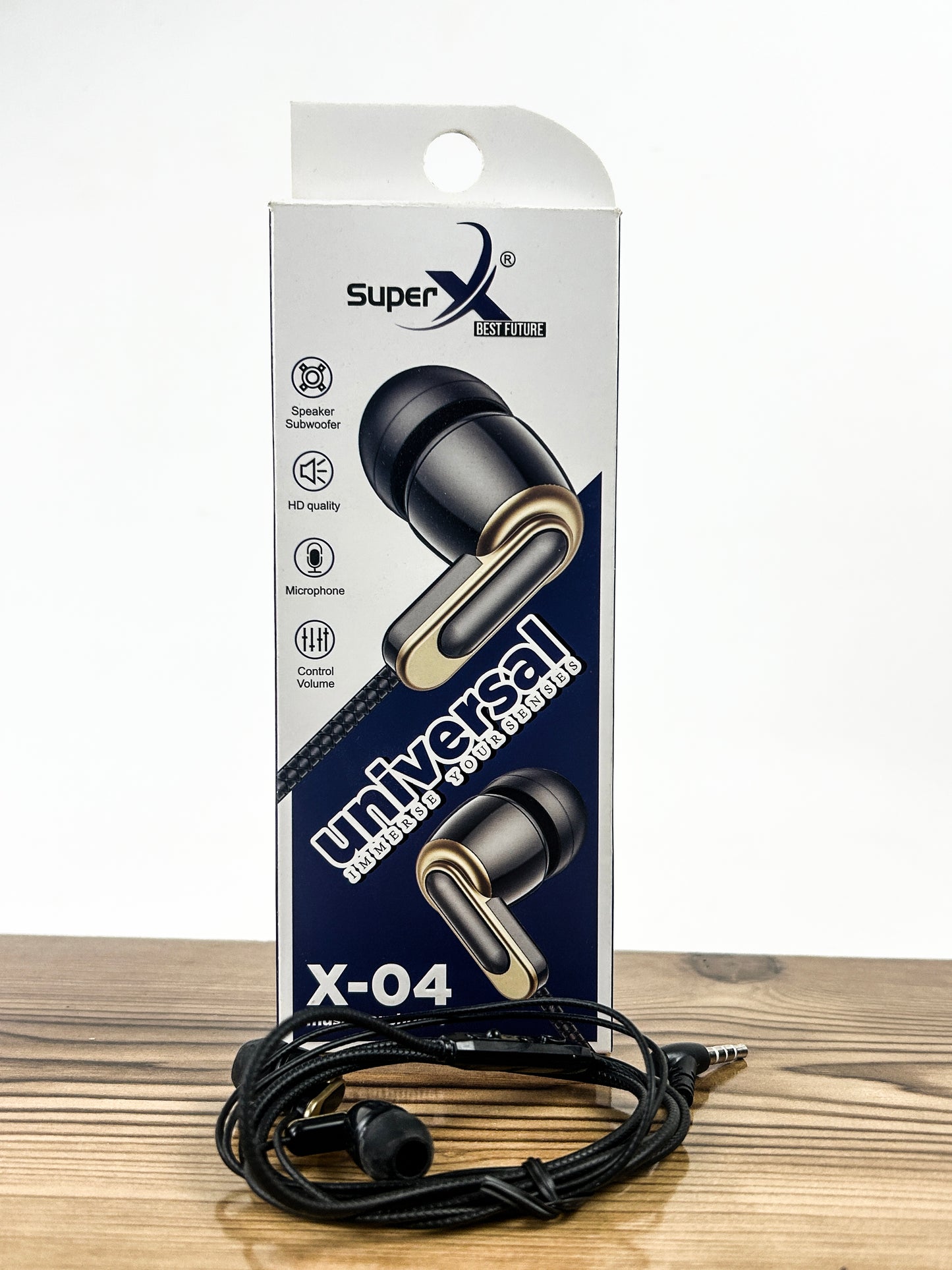X-04 Super Universal Wired Earphones MA55