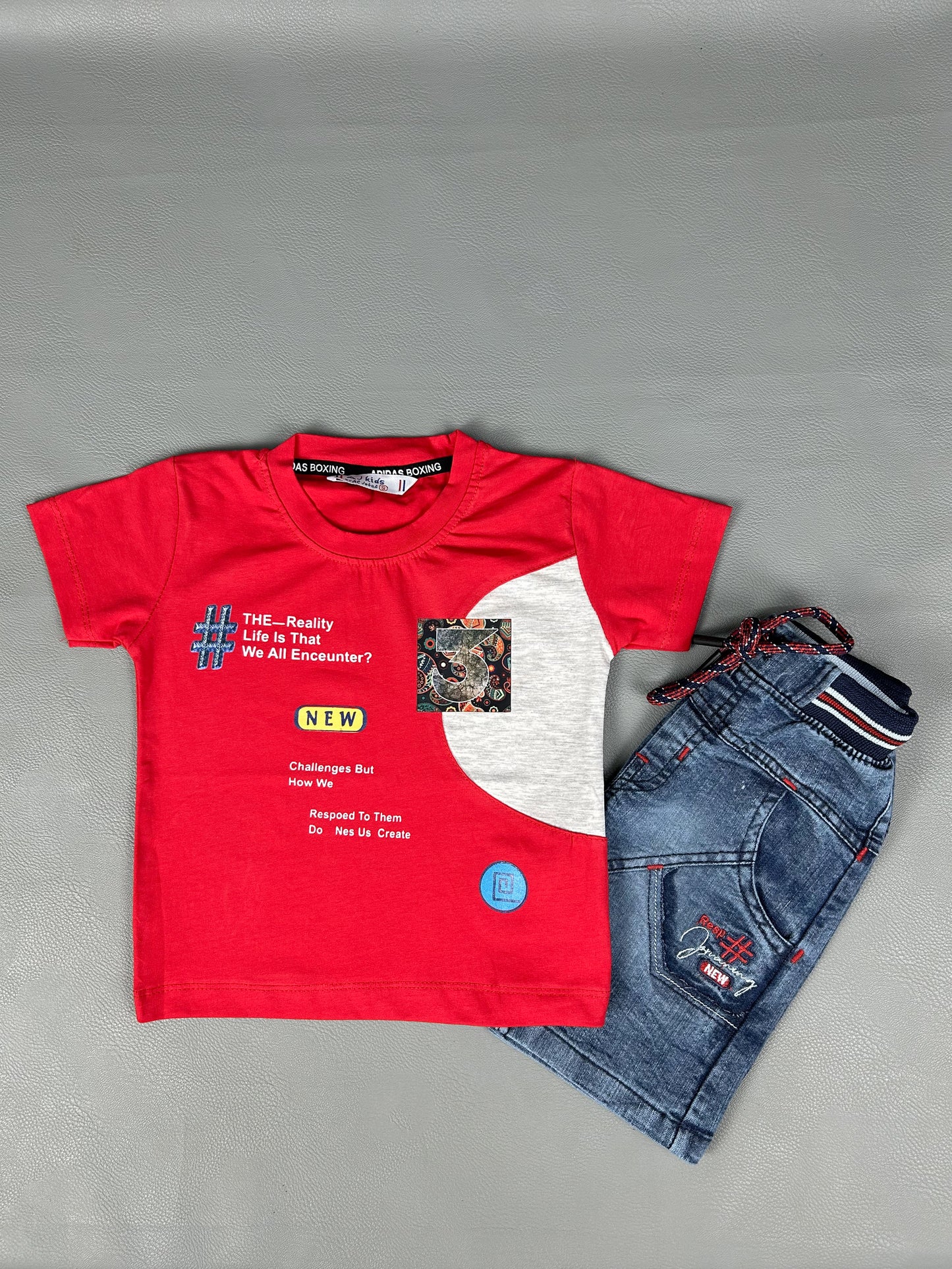 1Yr - 4Yrs Reality Red Suit For Kids AJ BS309