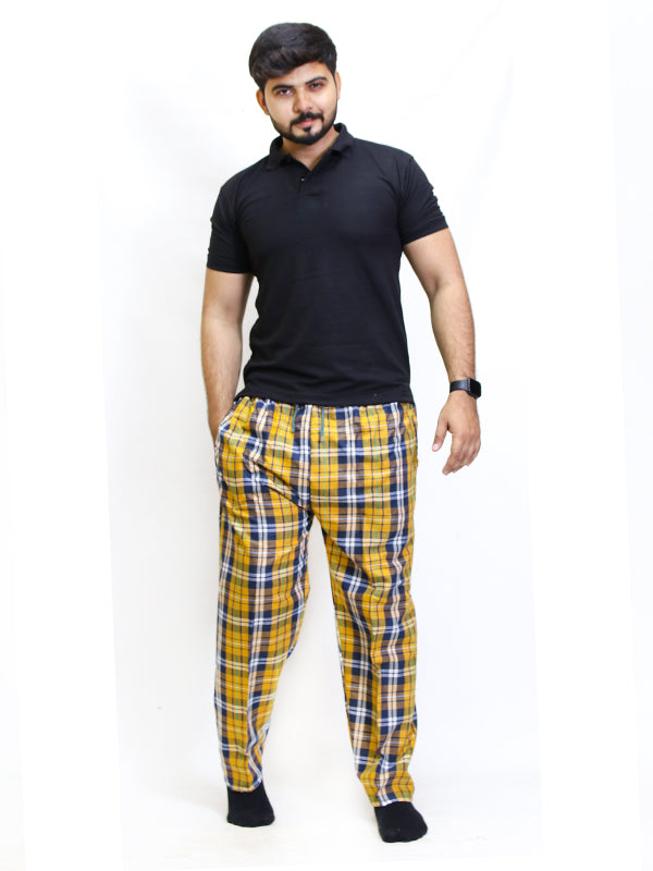 Pack Of 3 A Men's Trouser Checks - Multicolor
