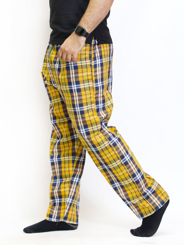 Pack Of 3 A Men's Trouser Checks - Multicolor