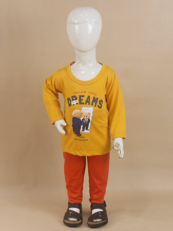 1Yr - 4Yrs Dreams Yellow Suit For Kids RG BS70
