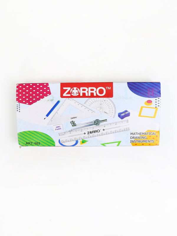 Zorro Mathematical Drawing Geometry Box Multicolor
