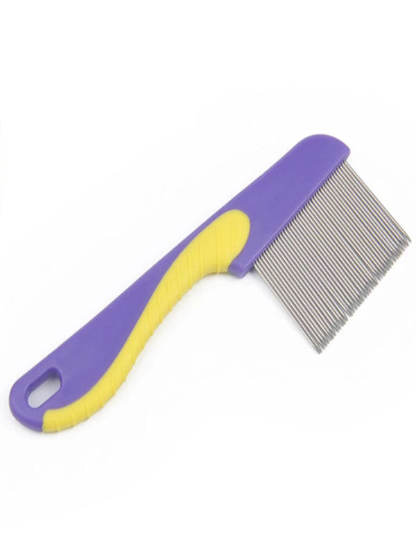 Long Pins Stainless Steel Anti Lice Comb - Multicolor Large