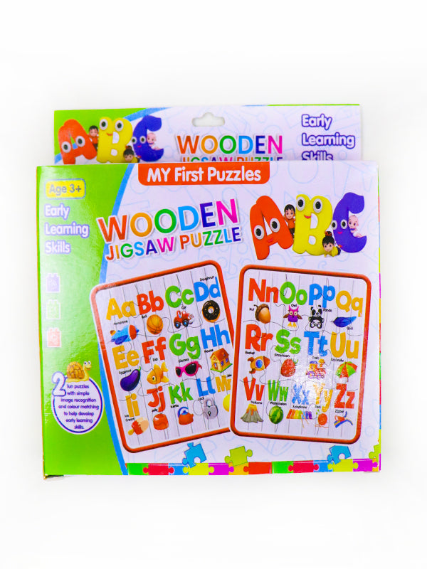 Wooden Jigsaw Puzzle - English Alphabets