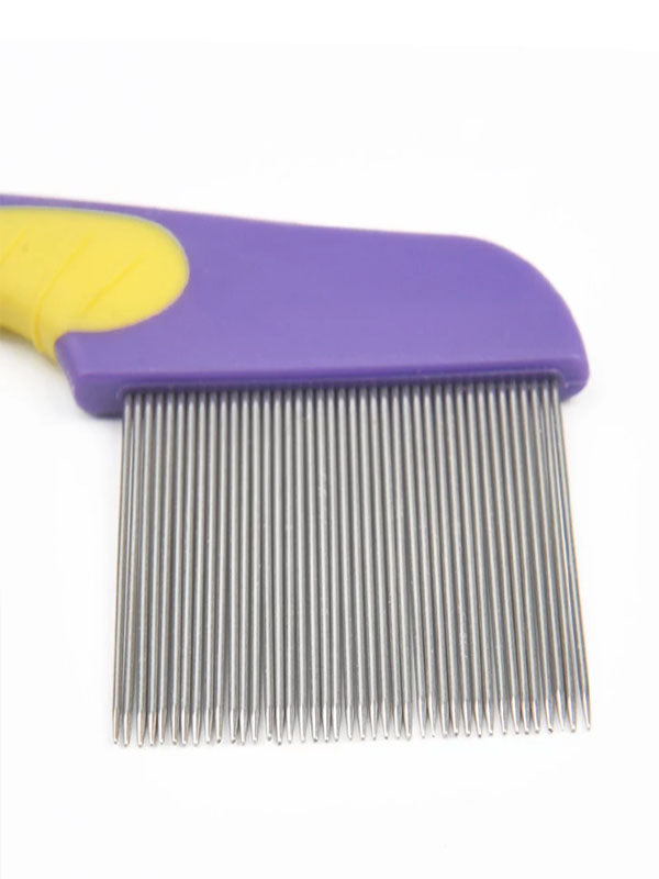 Long Pins Stainless Steel Anti Lice Comb - Multicolor Large