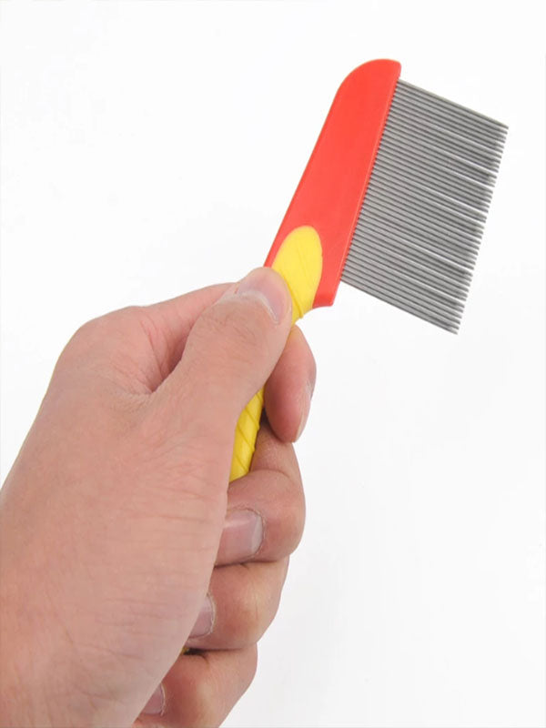 Long Pins Stainless Steel Anti Lice Comb - Multicolor Large