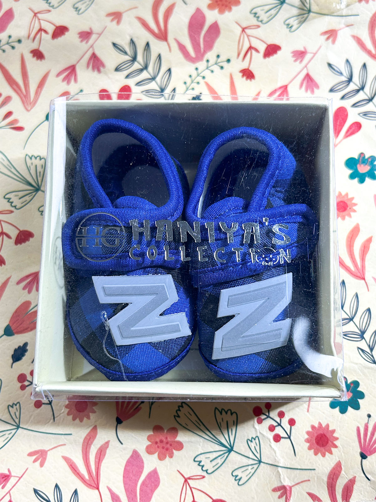 Blue Bootie For Newborn NB116