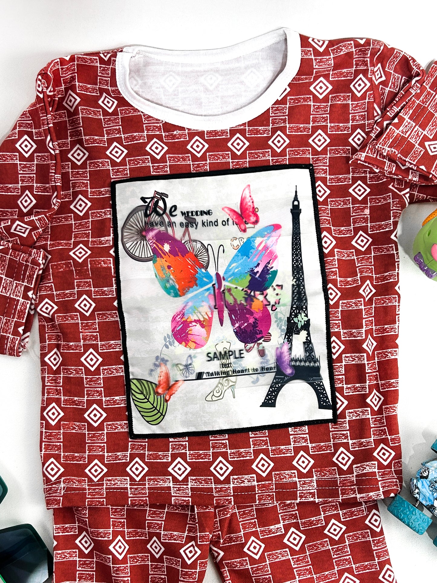 1.5Yr - 4Yrs Music Red Suit For Kids TG BS91