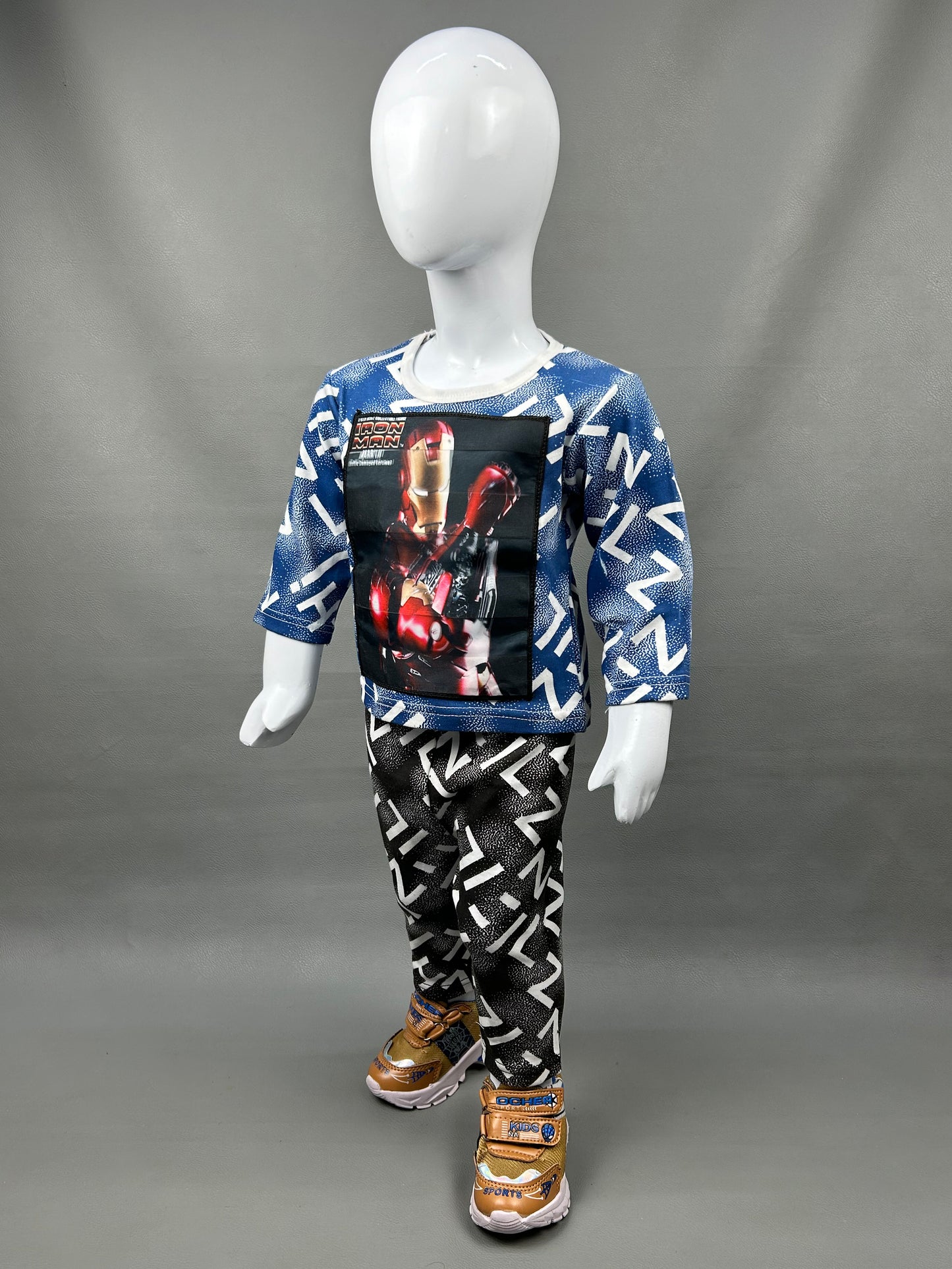 1Yr - 4Yrs Ironman Blue Suit For Kids TG BS215