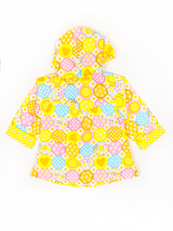 WG Newborn Hooded T-Shirt 3Mths - 6Mths Designed Yellow