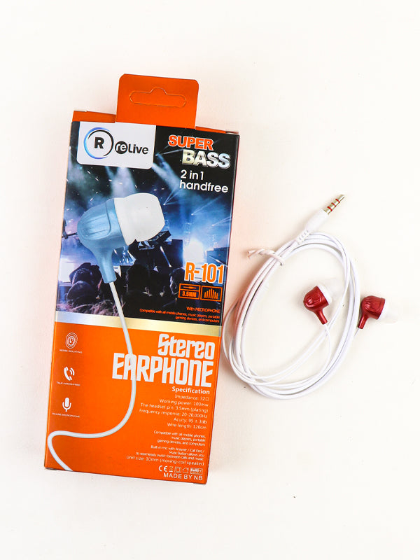 Re-Live Stereo Earphones R-101
