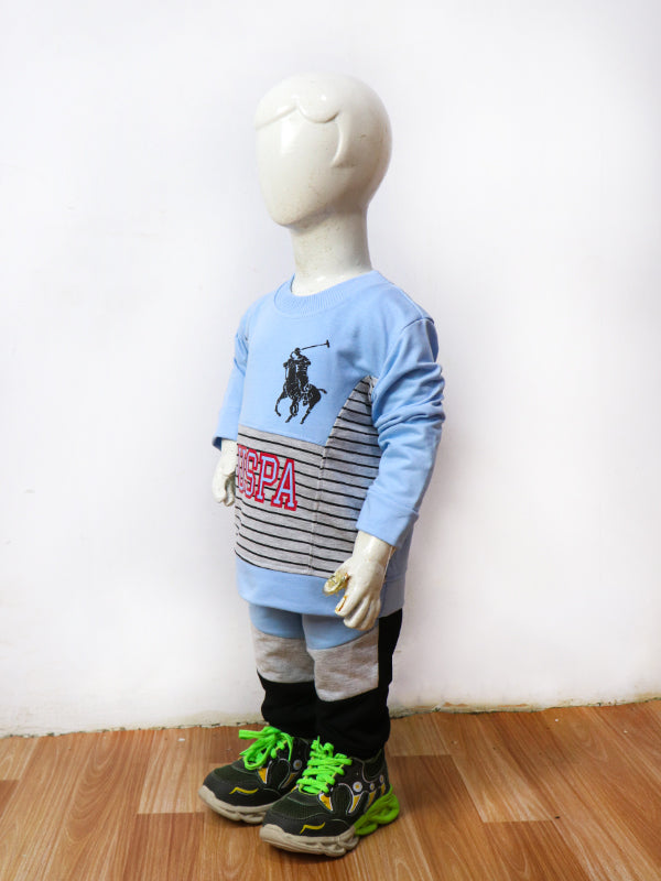 1Yr - 4Yrs USPA Sky Blue Suit For Kids BGF BS72