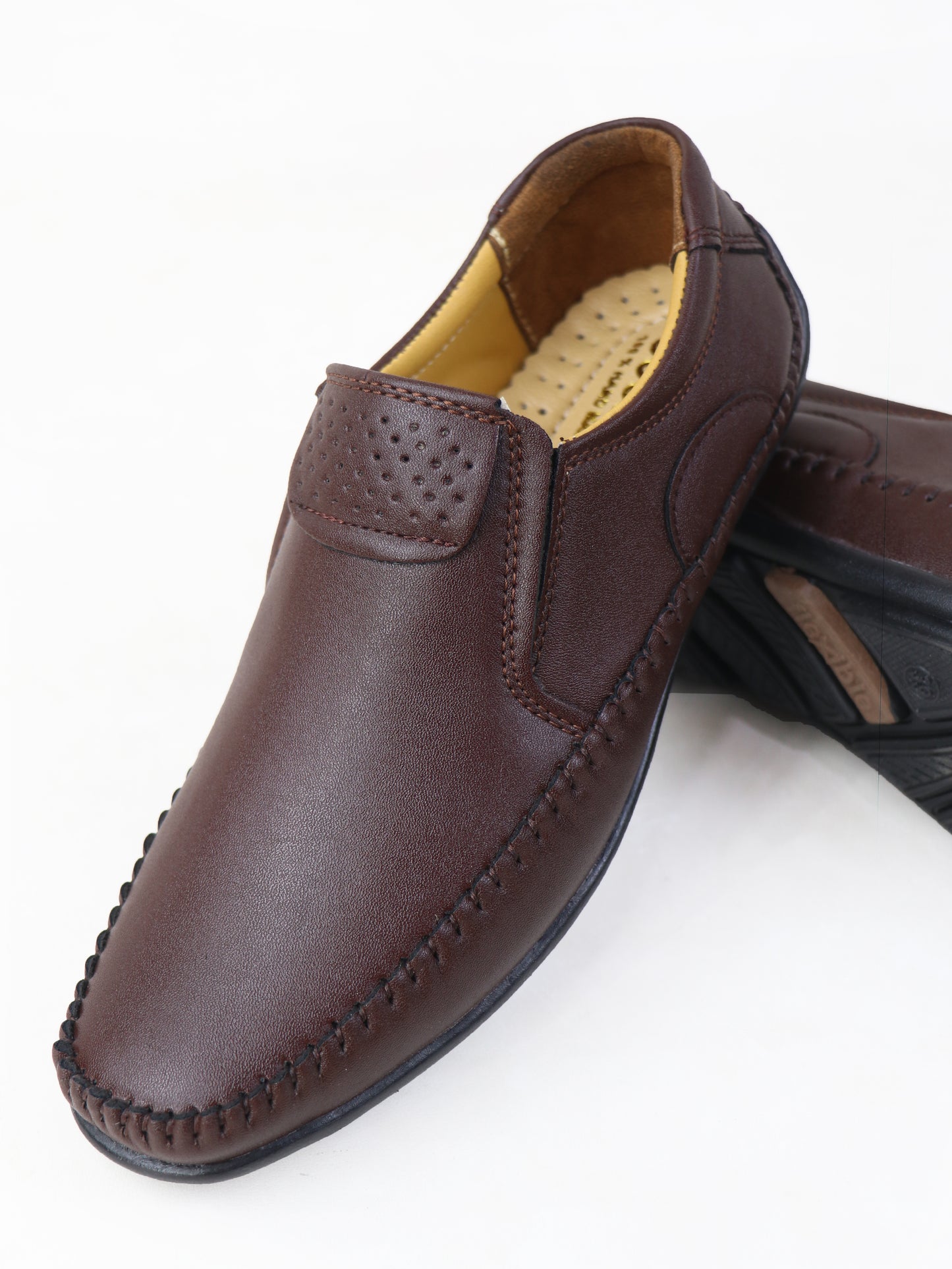 MS24 Men's Formal Shoes Brown