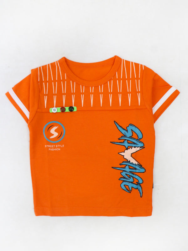 Multicolor & Multidesign Pack of 3 T-Shirt for Boys 1Yrs - 4Yrs BTS05