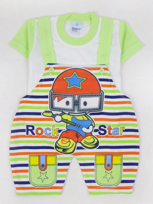 NBS05 HG Newborn Baba Romper 0Mth - 6Mth Rock Green