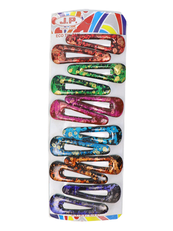 Pack of 12 Girl's Hairpins Multicolor & Multidesign H-003