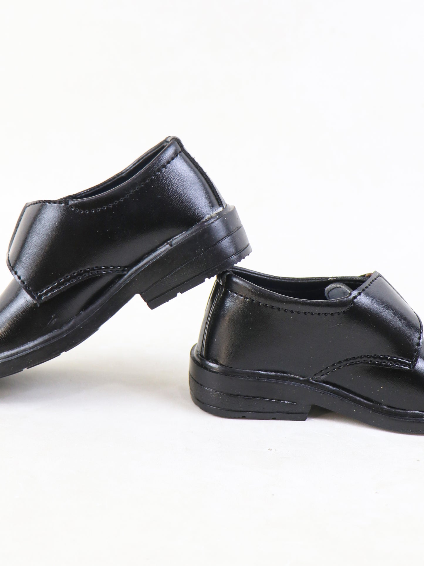 KS02 Kids School Shoes 8Yrs - 12Yrs Black
