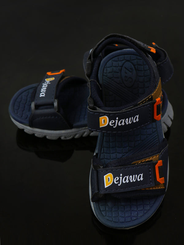 BSD48 Boys Sandal 8Yrs - 17Yrs Dejawa Black