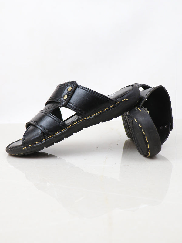 MC12 Men's Casual Slippers Black