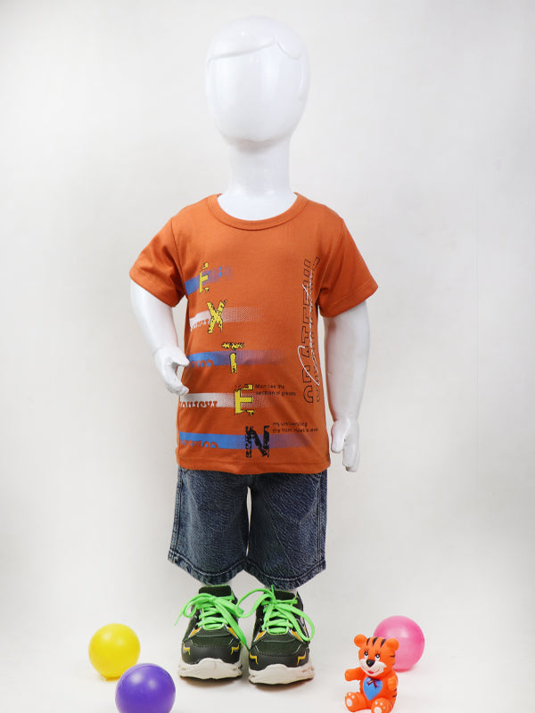 BS21 RZ Kids Suit 1Yrs - 4Yrs Exten Orange