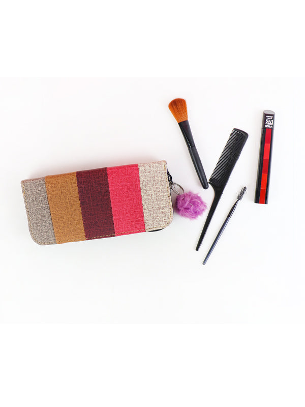 Printed Zipped Wallet for Girls 02