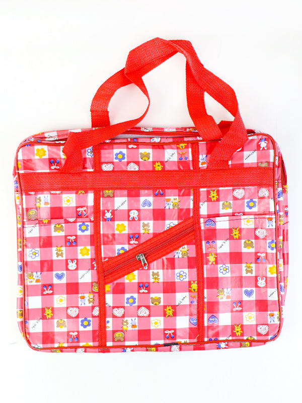 NewBorn Baby Diapers Bag Happy Day - Red