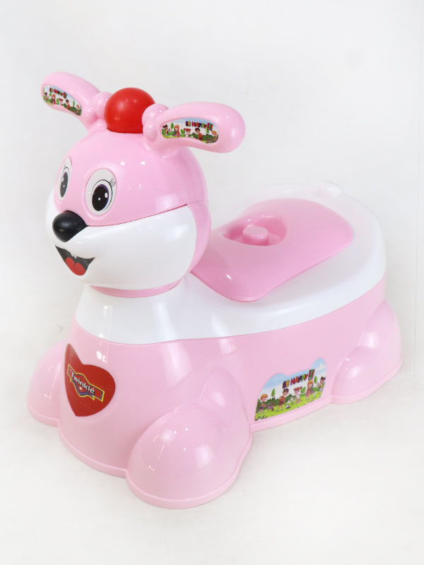 Rabbit Shaped Baby Potty Seat Pink