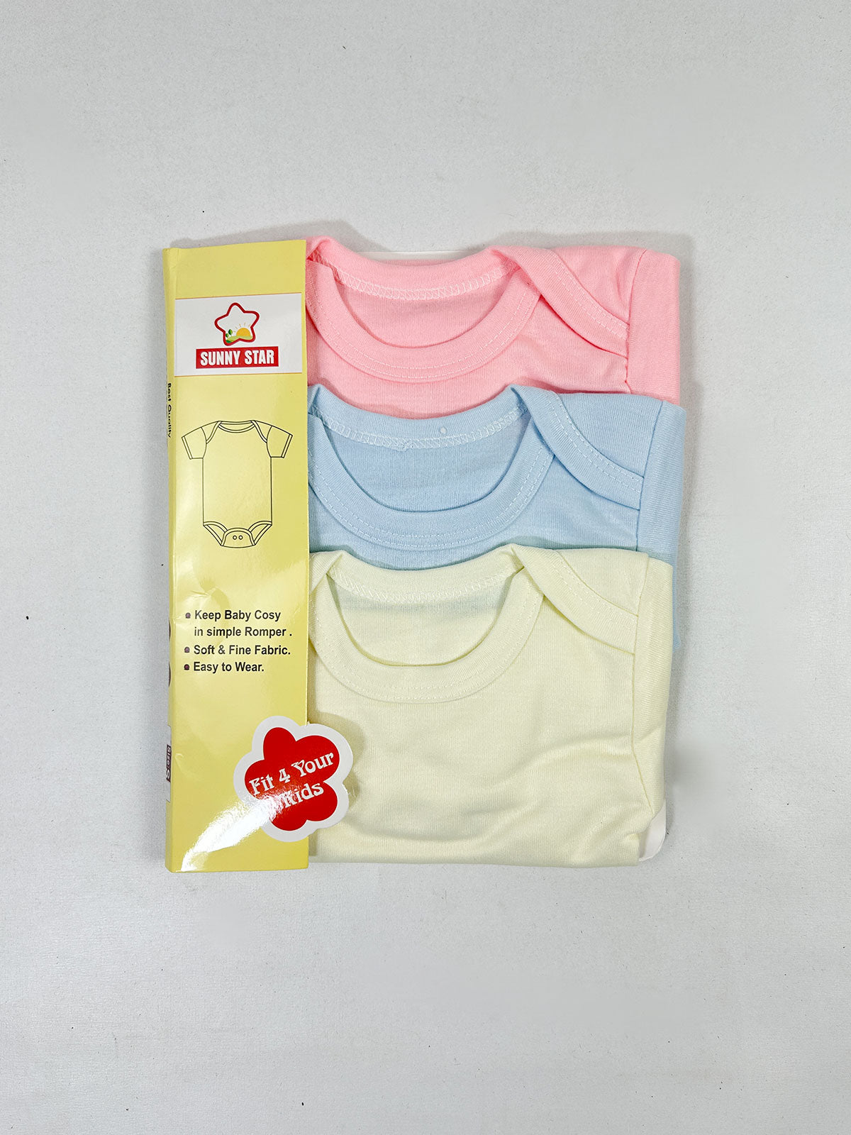 Pack Of 3 Newborn Inner Full Sleeve Vest NBC15