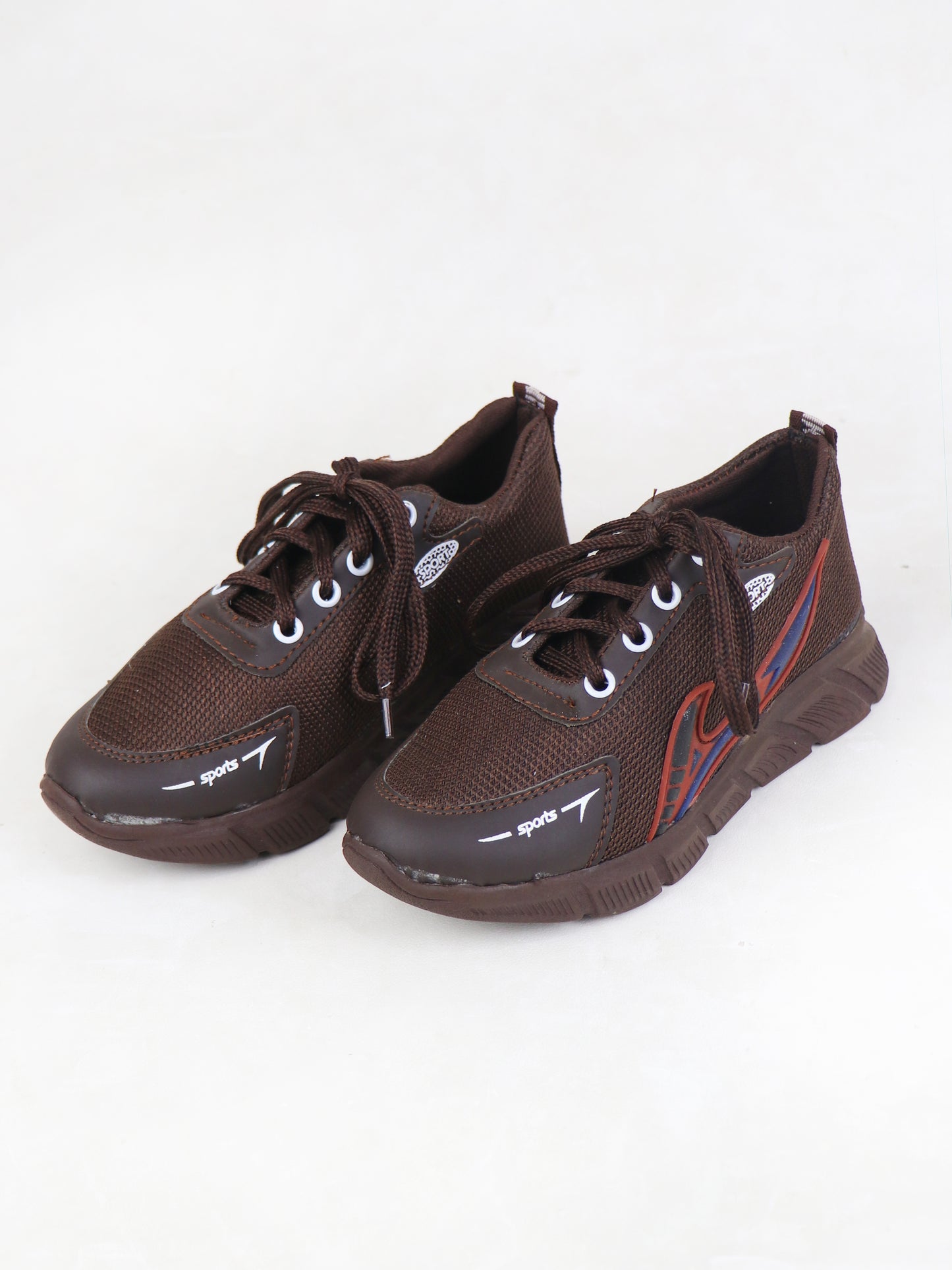 BS42 Boys Jogger Shoes 8Yrs - 17Yrs Brown