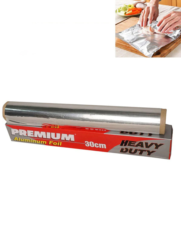 Premium Food Grade Aluminum Foil Wrap Roll 30cm
