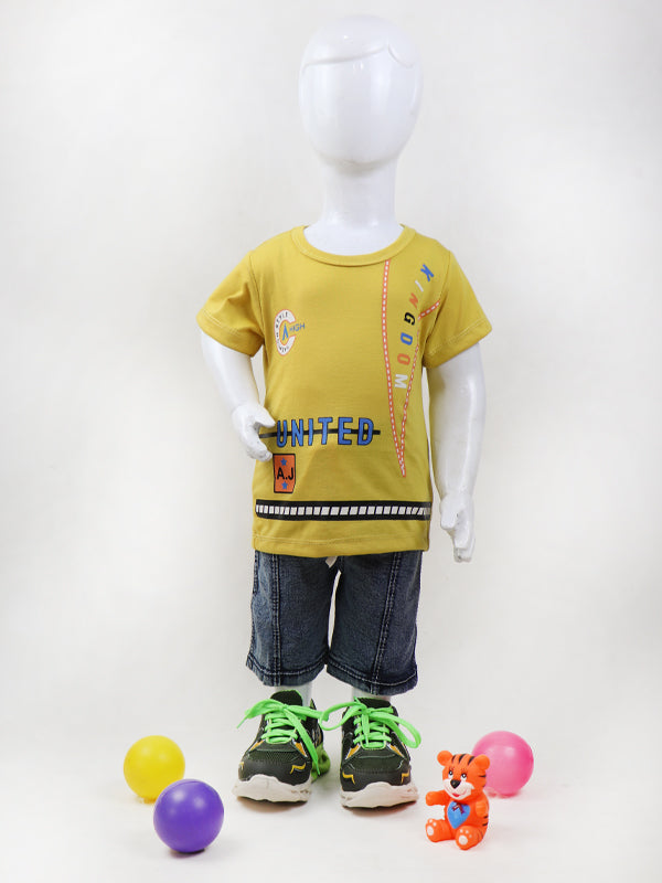 BS21 RZ Kids Suit 1Yrs - 4Yrs Kingdom Yellow